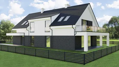 EF+ architekci Ewa Fijołek ARCHITEKT Stargard, Projekty indywidualne domów